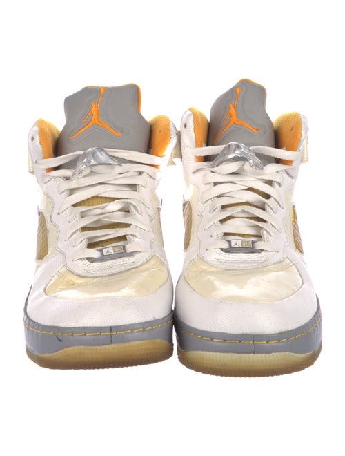 Jordan Leather Printed Sneakers