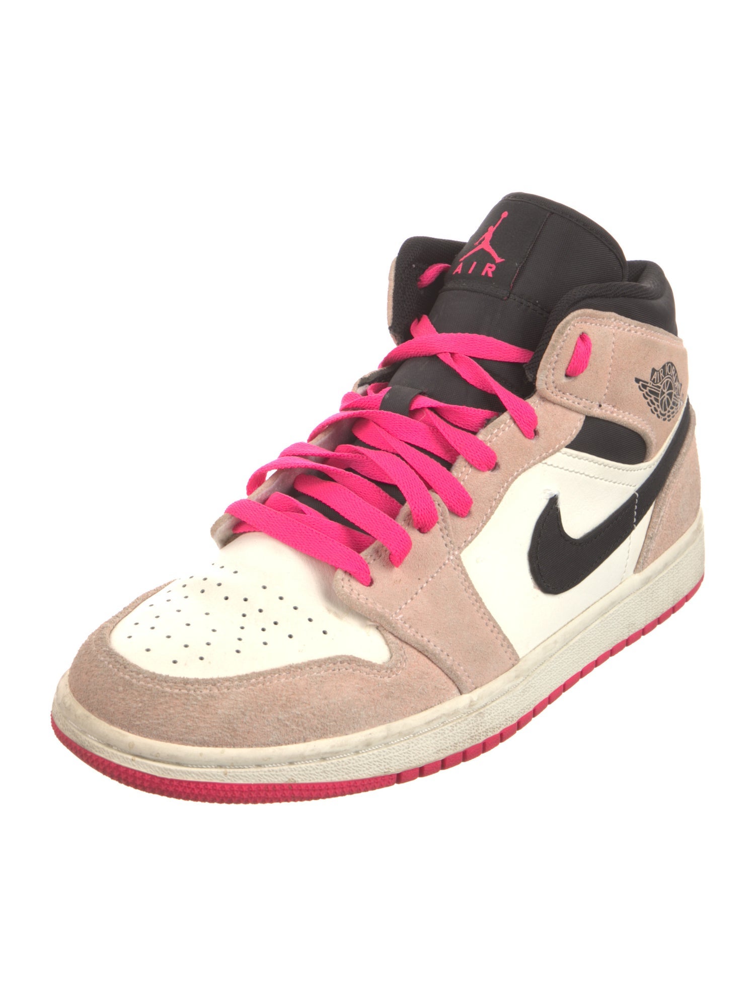 Jordan 1 Mid Crimson Tint Athletic Sneakers
