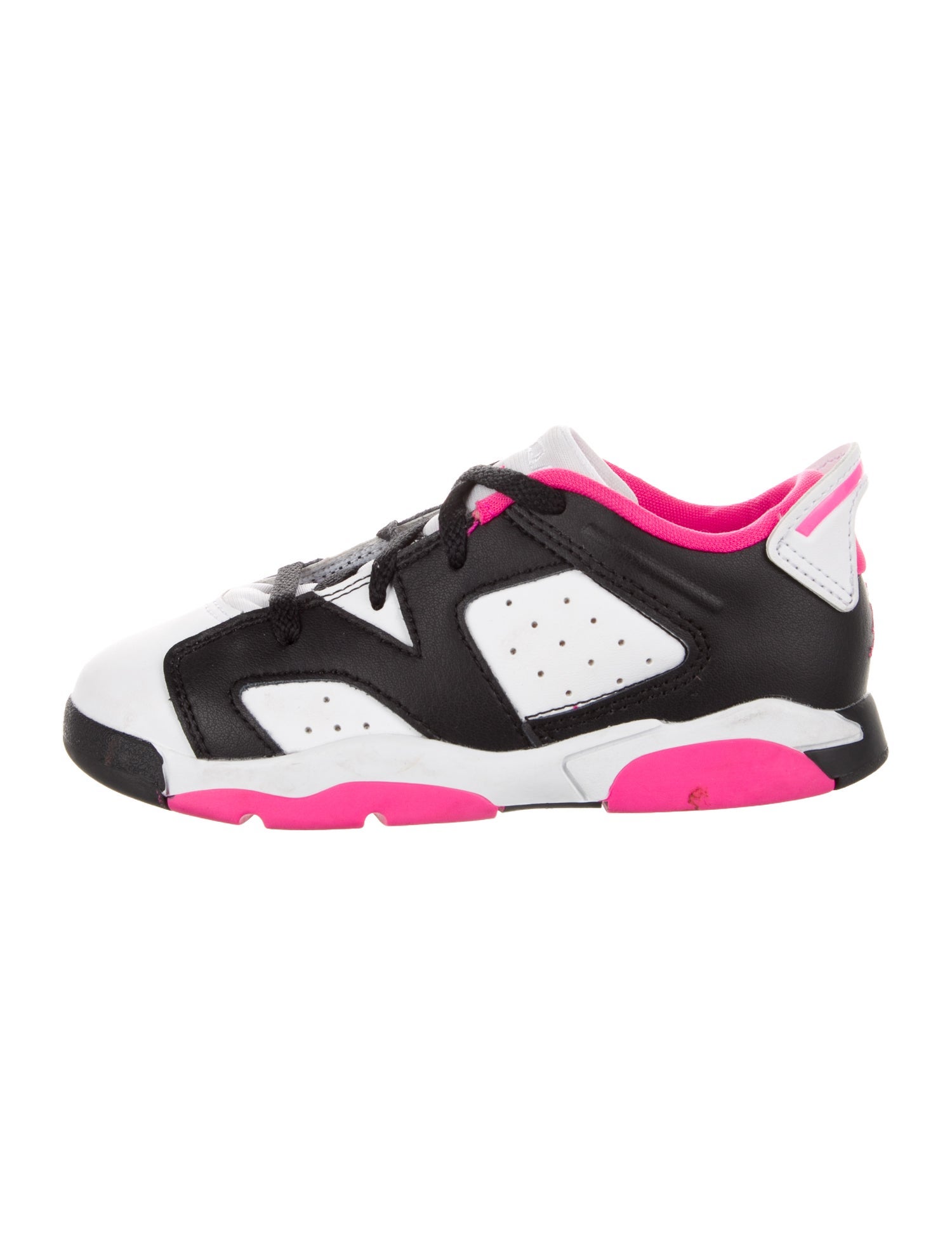 Jordan Kids' 6 Retro Low 'Fierce Pink' (TD) Sneakers