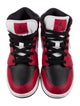 Jordan Kids' 1 Mid 'Chicago Black Toe' (GS) Sneakers