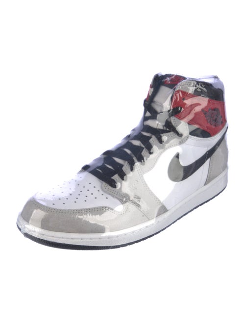 Jordan Patent Leather Printed Sneakers