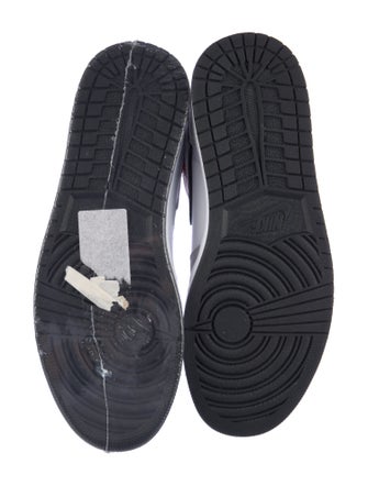 Jordan Patent Leather Printed Sneakers