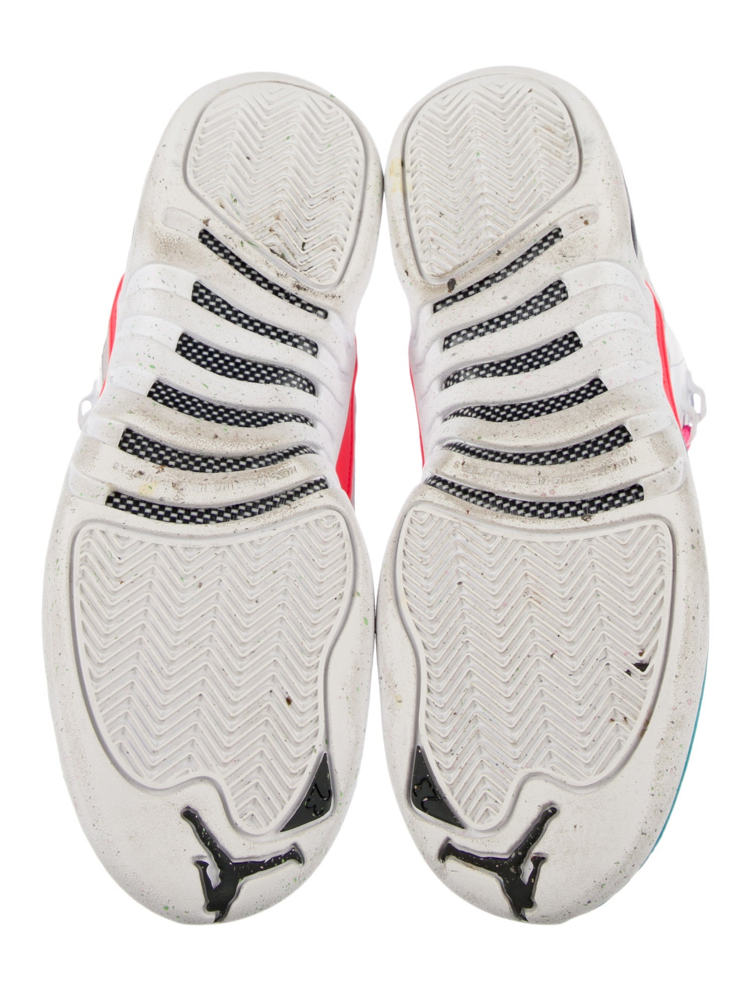 Jordan Kids' 12 Retro 'White Vapor Green' (GS) Sneakers