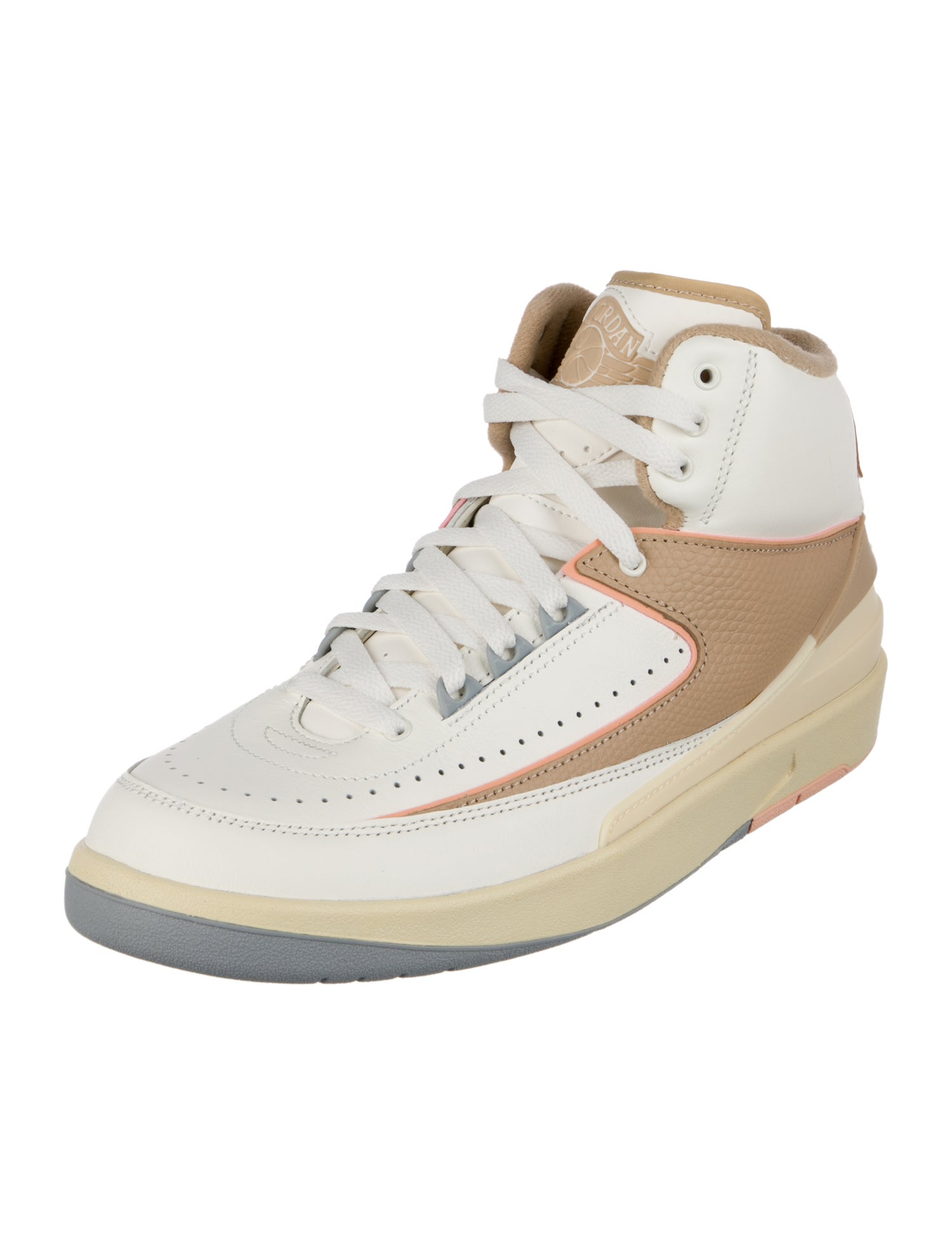 Jordan 2 Retro Craft Sunset Haze Wedge Sneakers w/ Tags