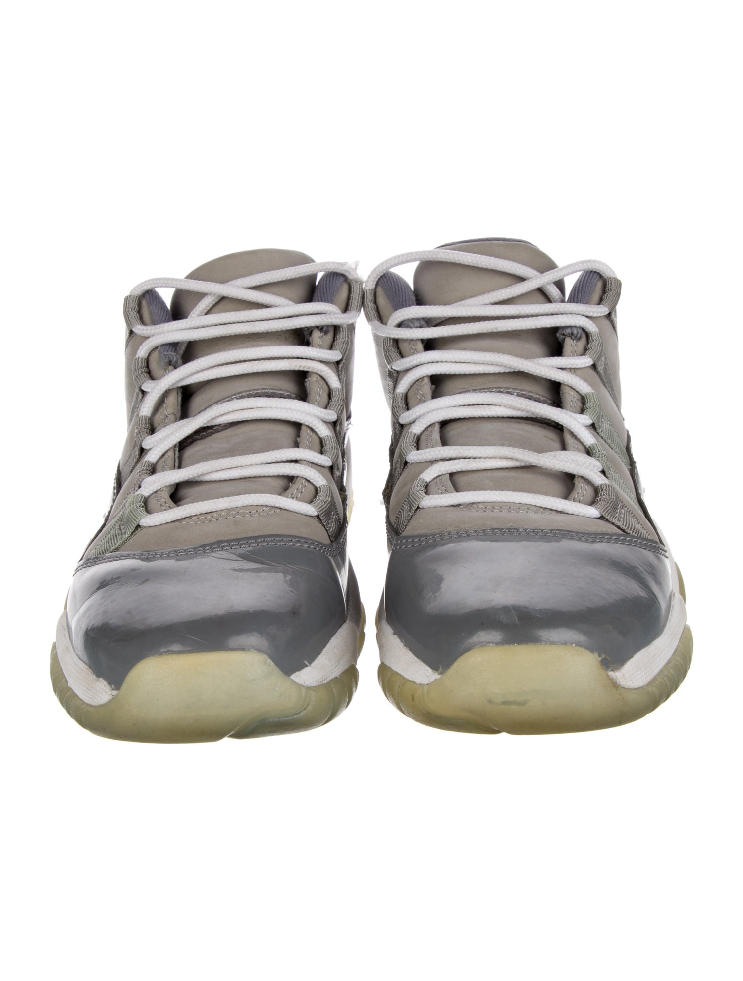 Jordan Leather Embroidered Accent Athletic Sneakers