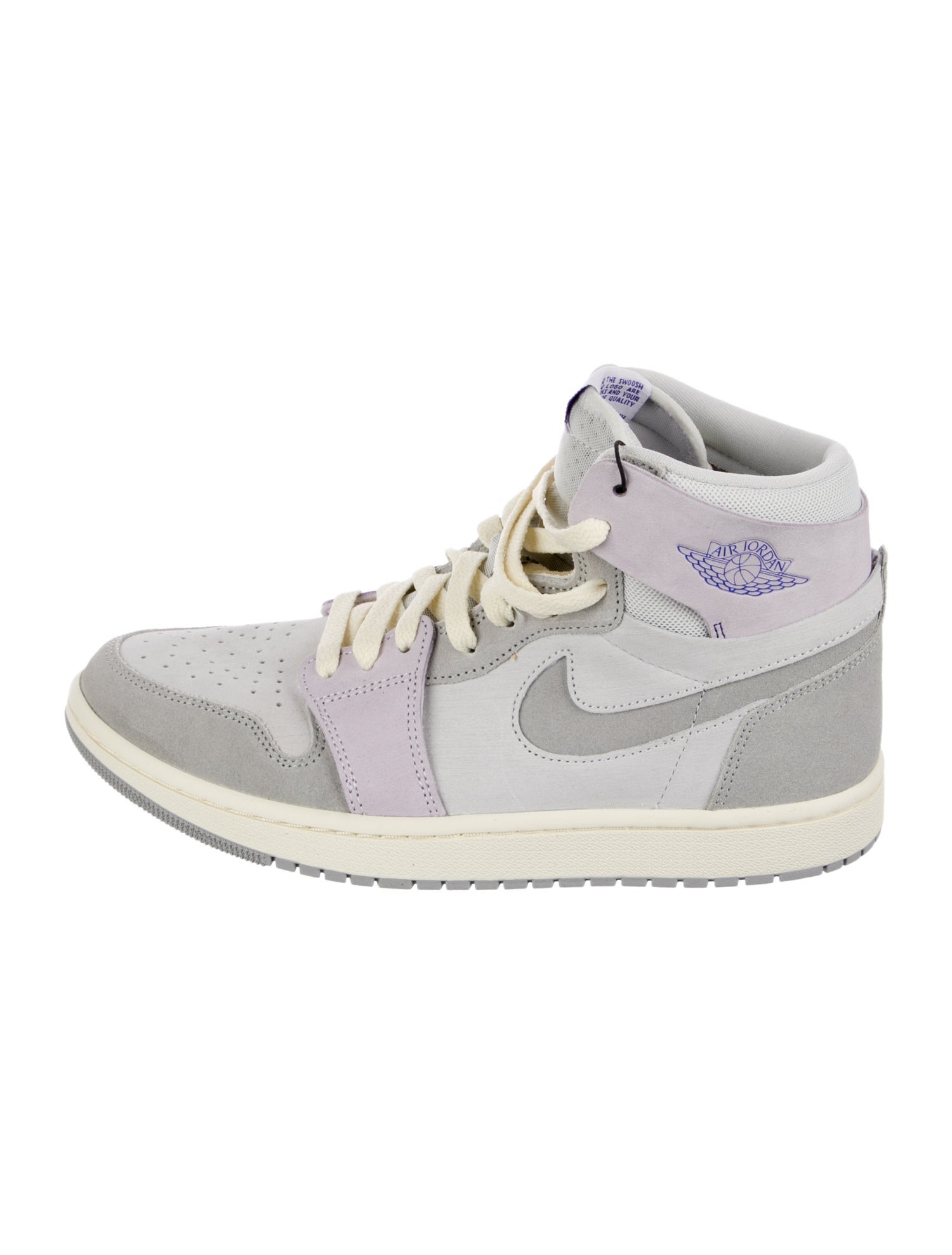 Jordan Suede Colorblock Pattern Athletic Sneakers