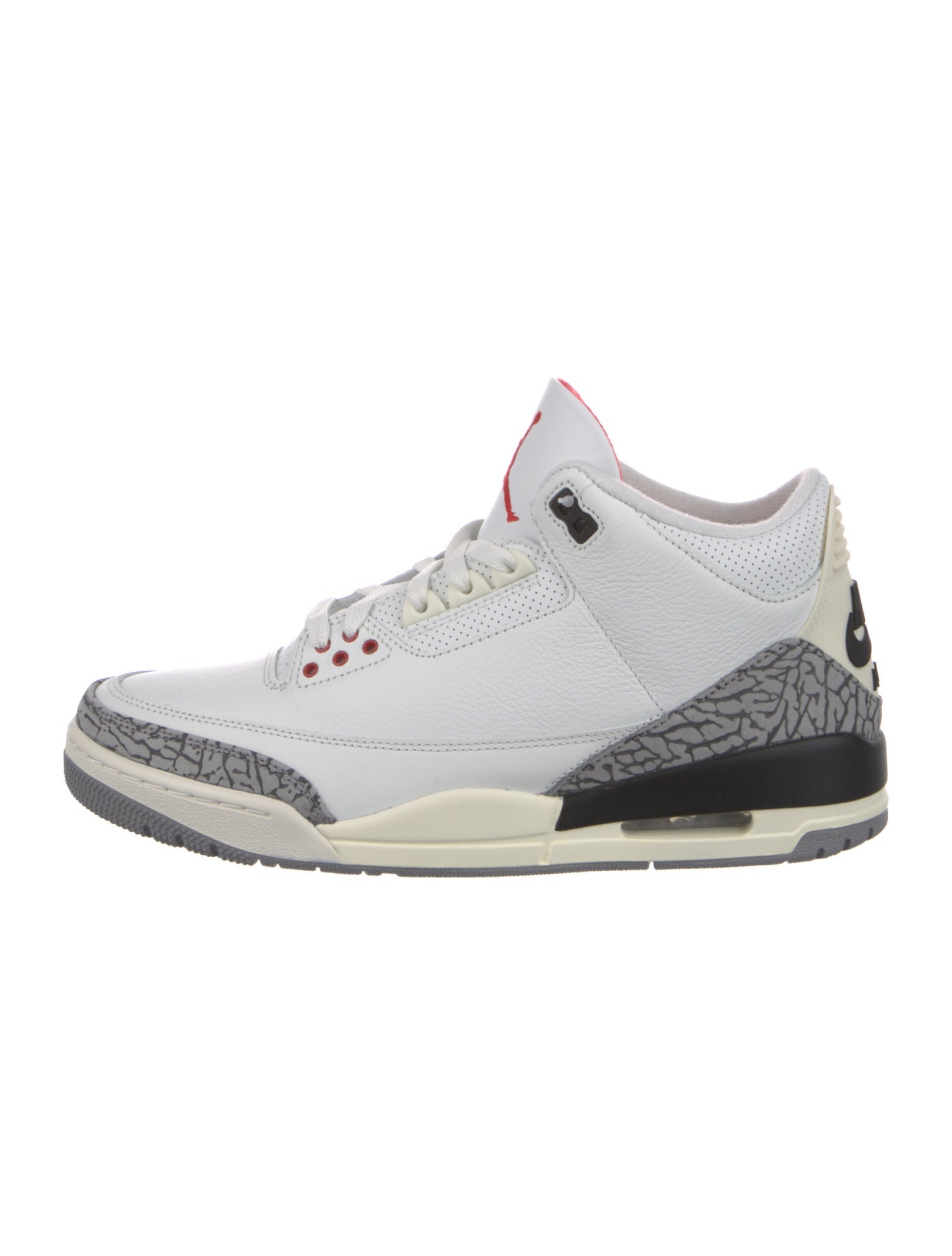 Jordan 3 Retro White Cement 'Reimagined' Sneakers w/ Tags
