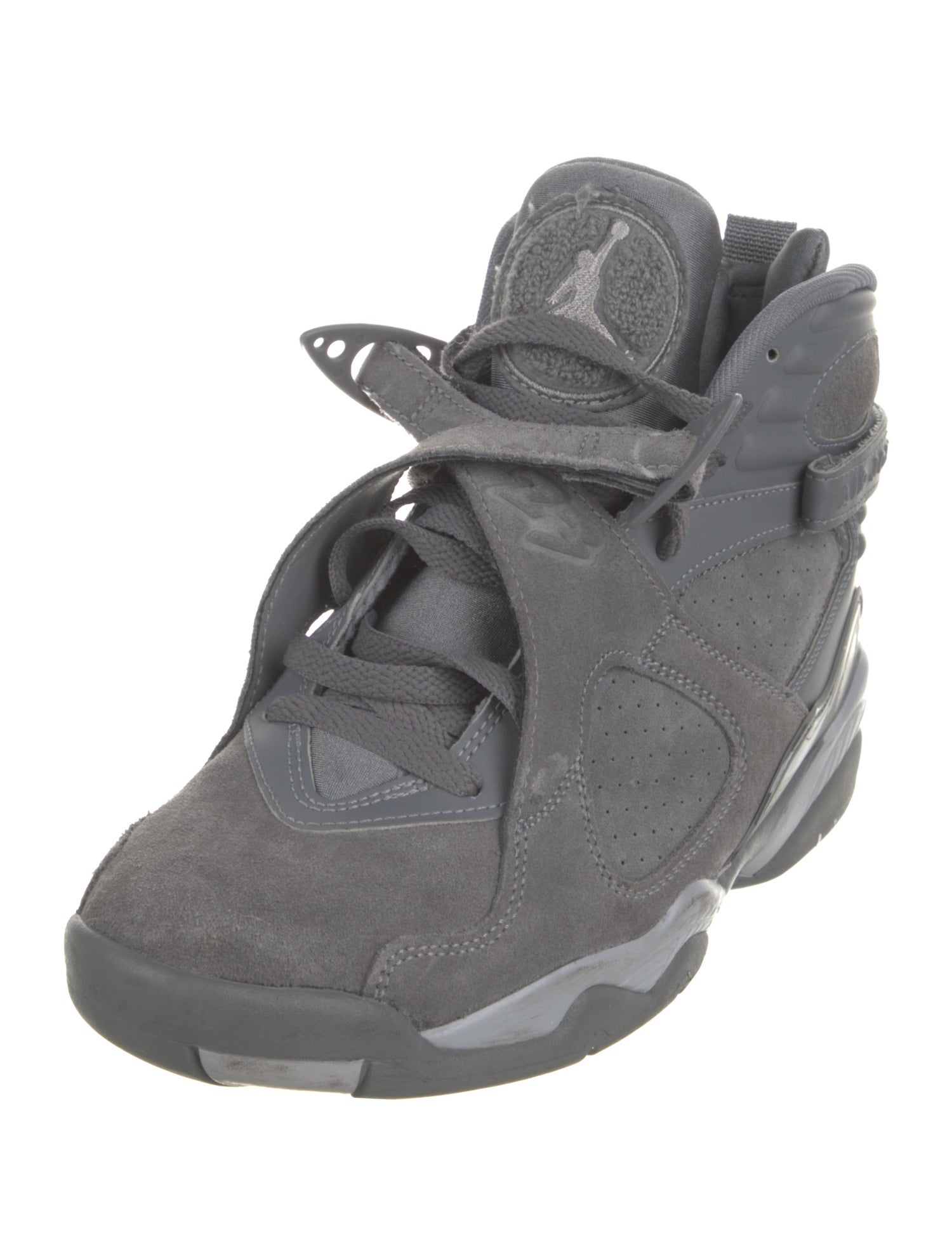 Jordan Jordan 8 Retro Cool Grey Wedge Sneakers