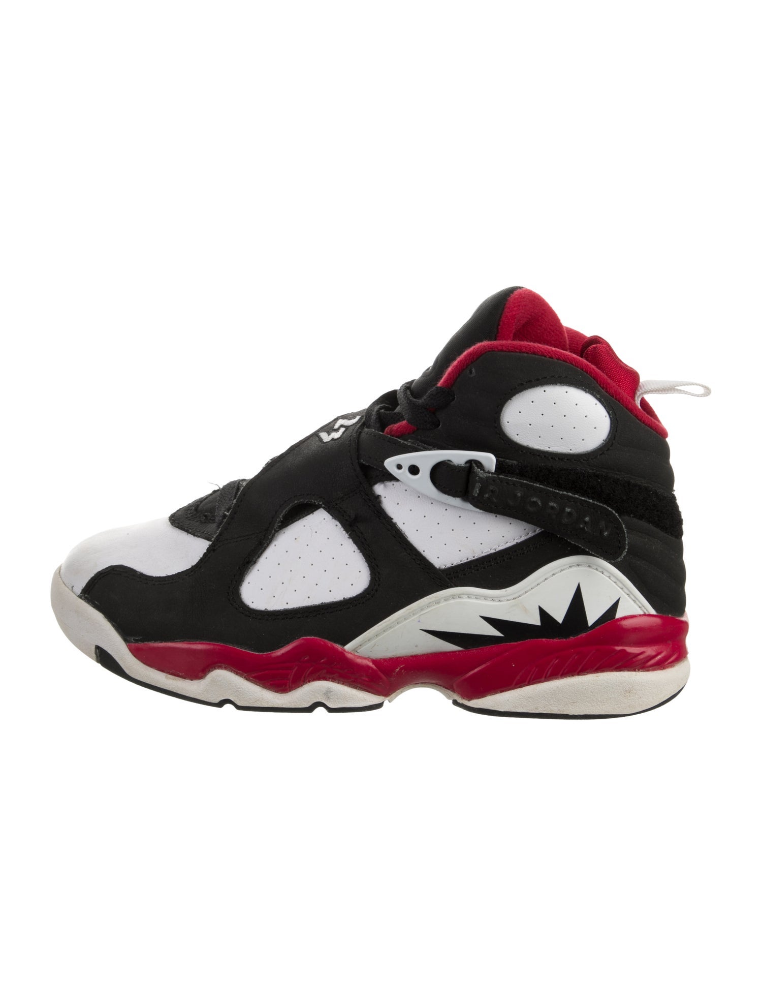 Jordan kid boys red and black sneakers