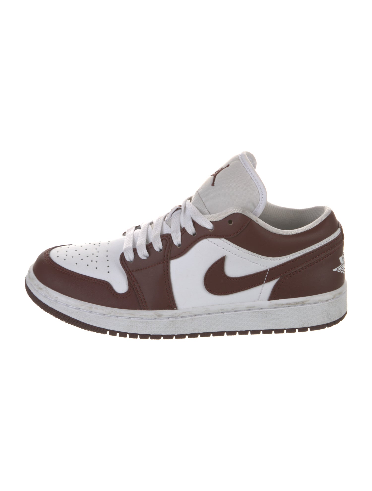 Jordan Jordan 1 Low White Bronze Eclipse Athletic Sneakers Sneakers