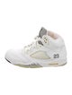Jordan 5 Retro 'Metallic White' Sneakers