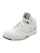 Jordan 5 Retro 'Metallic White' Sneakers