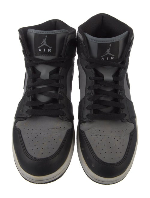 Jordan 1 Mid Cool Grey Black Sneakers
