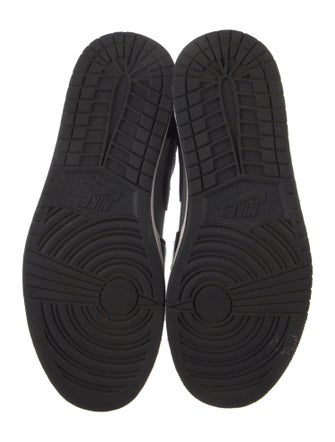 Jordan 1 Mid Cool Grey Black Sneakers