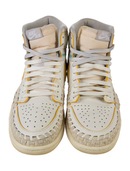 Jordan Leather Printed Sneakers