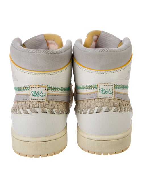 Jordan Leather Printed Sneakers