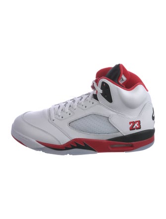 Jordan Leather Printed Sneakers