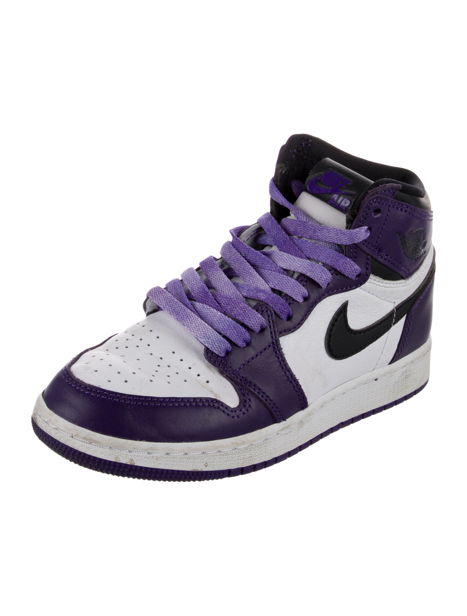 Jordan 1 Retro High Court Purple White (GS)
