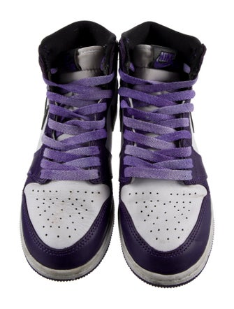 Jordan 1 Retro High Court Purple White (GS)
