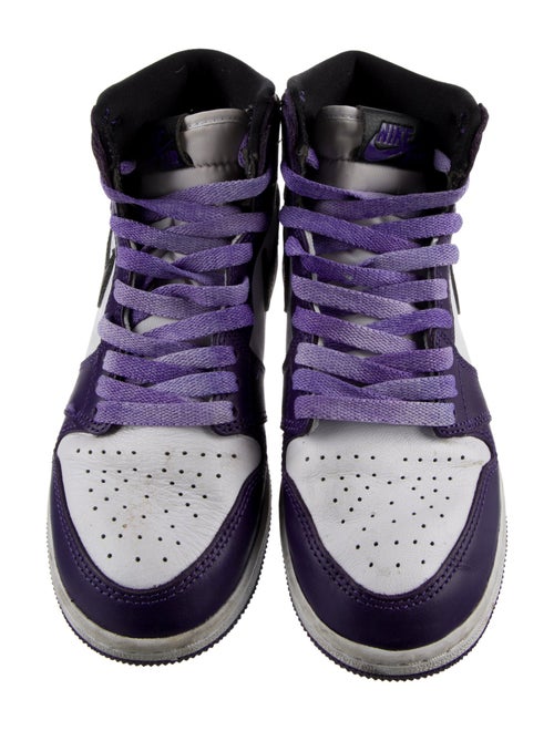 Jordan 1 Retro High Court Purple White (GS)