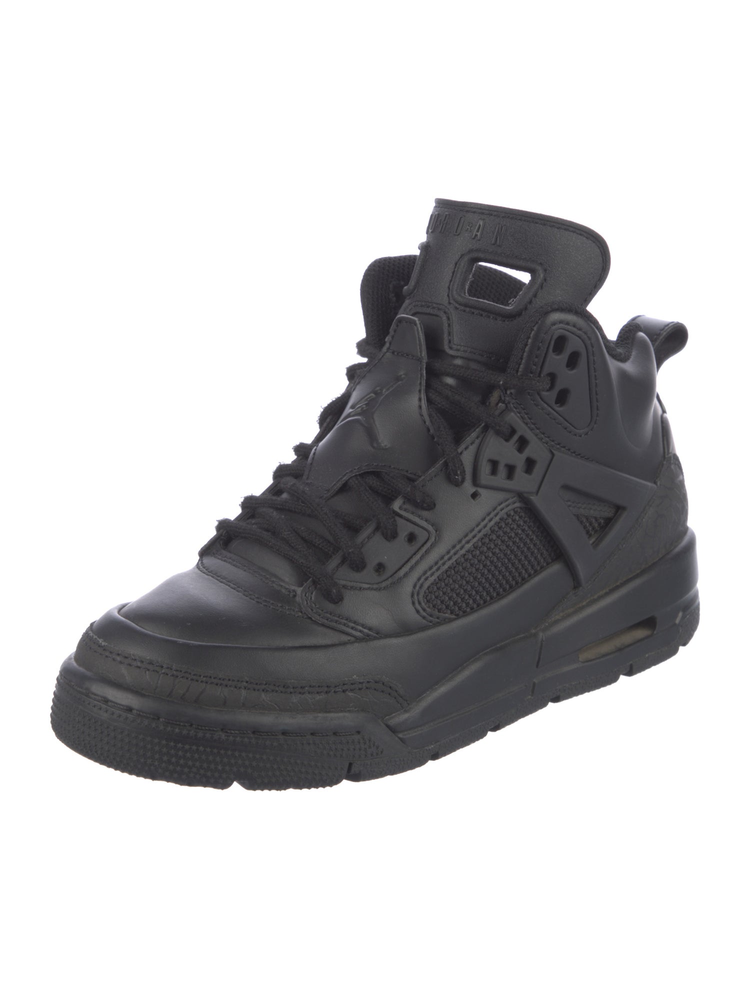Jordan Winterized Spizike GS 'Black Cat' Athletic Sneakers