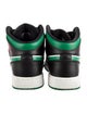 Jordan Boys' 1 Mid Green Toe (GS) Sneakers