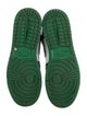 Jordan Boys' 1 Mid Green Toe (GS) Sneakers