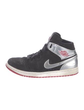 Jordan Leather Printed Sneakers