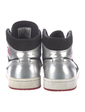 Jordan Leather Printed Sneakers