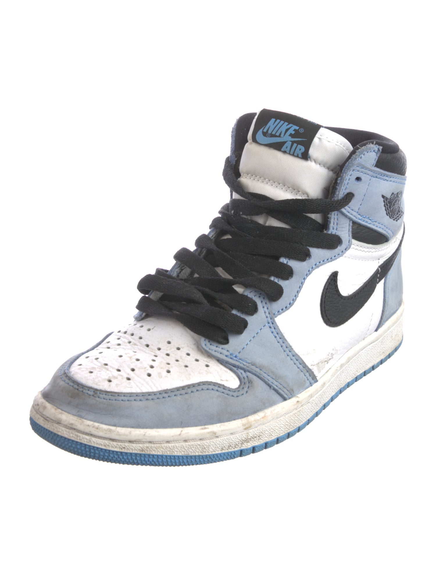 Jordan 1 Retro High OG 'University Blue' Wedge Sneakers