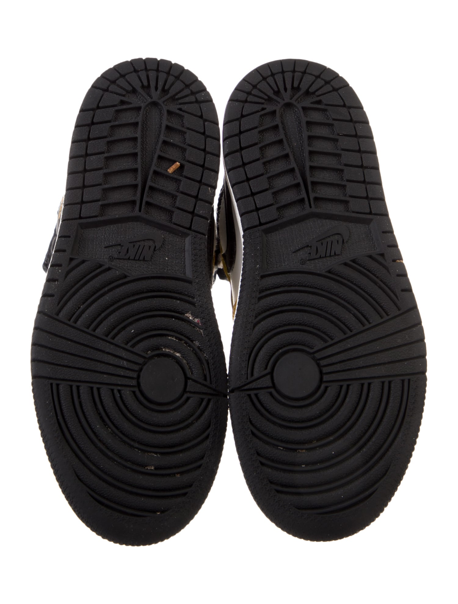 Jordan Kids' 1 Mid 'Yellow Ochre' (PS) Sneakers