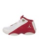 Jordan Leather Colorblock Pattern Sneakers