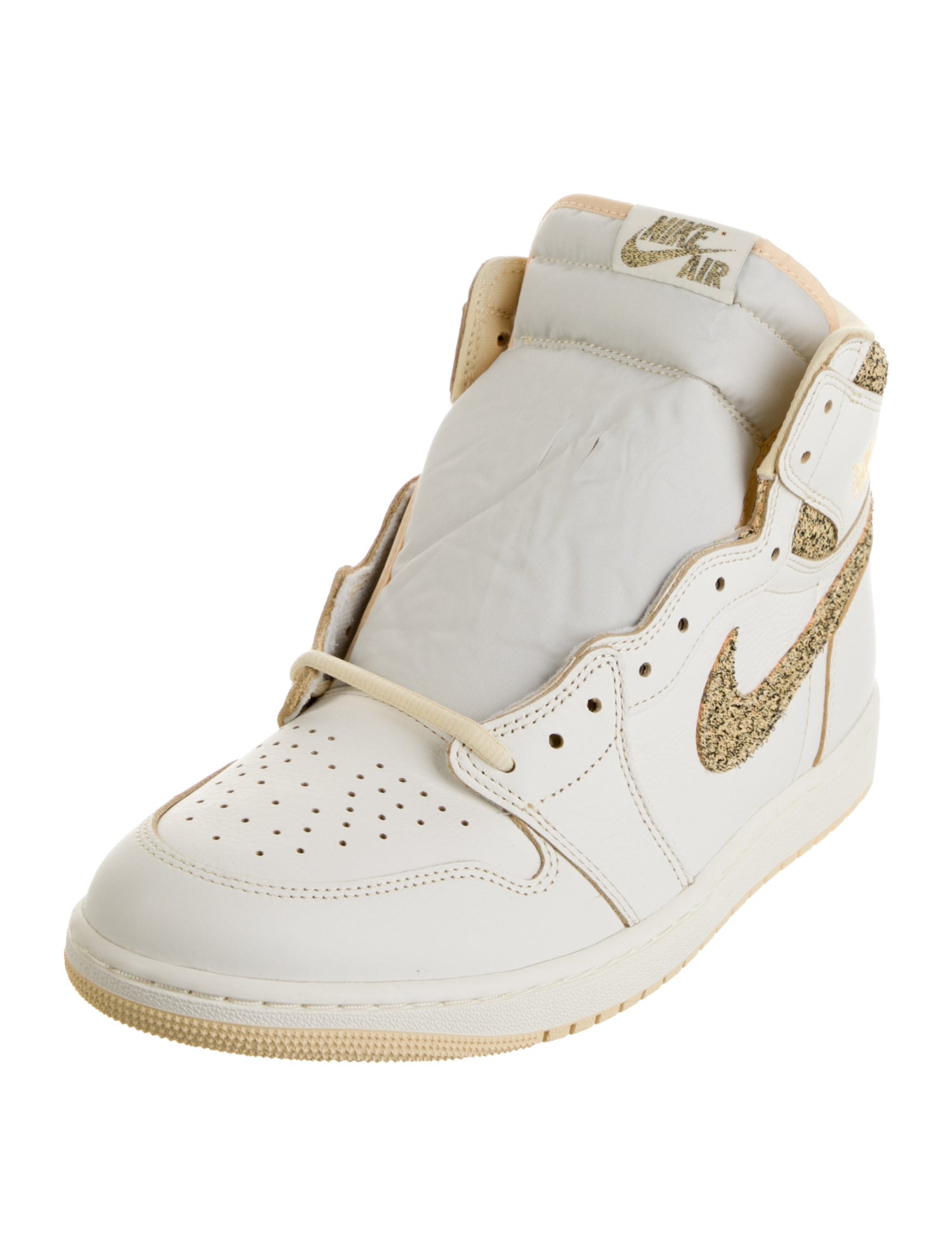 Jordan Leather Printed Sneakers