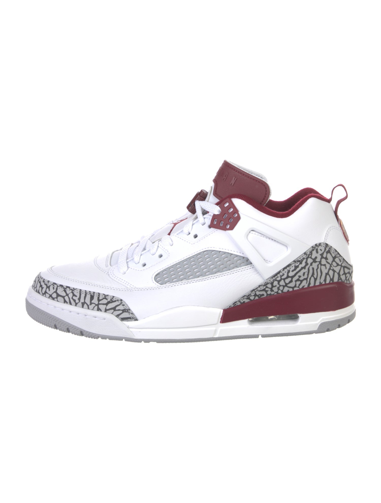 Jordan Leather Colorblock Pattern Sneakers w/ Tags