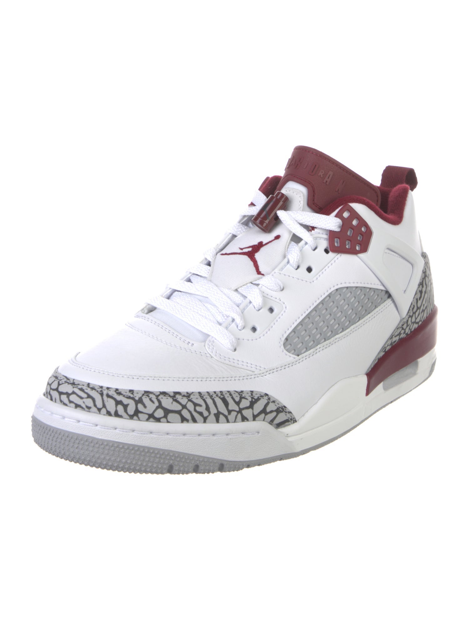 Jordan Leather Colorblock Pattern Sneakers w/ Tags