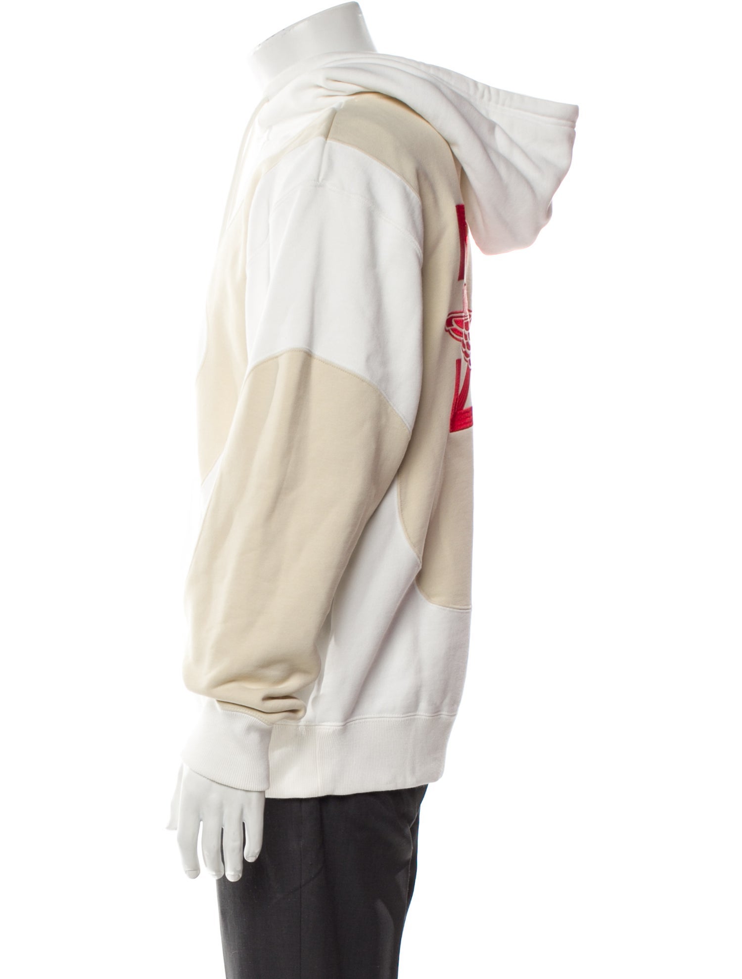 Off-White x Jordan Graphic Print Crew Neck Hoodie