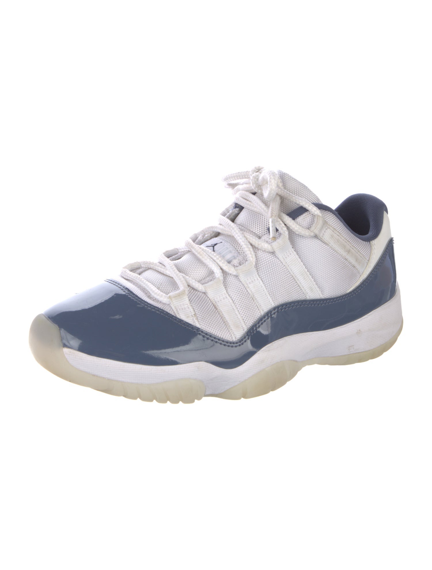 Jordan Patent Leather Colorblock Pattern Sneakers