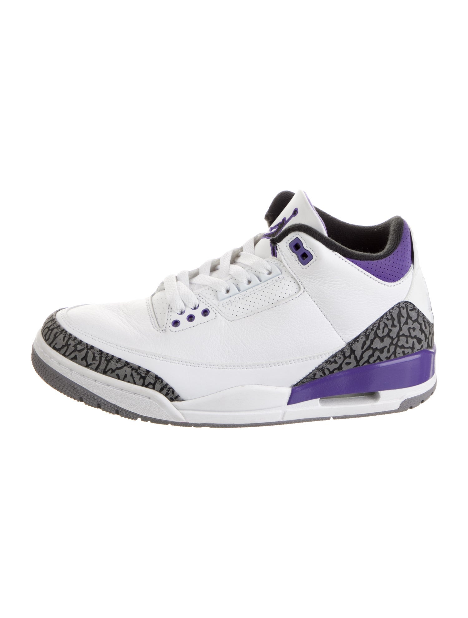 Jordan 3 Retro Dark Iris Athletic Sneakers