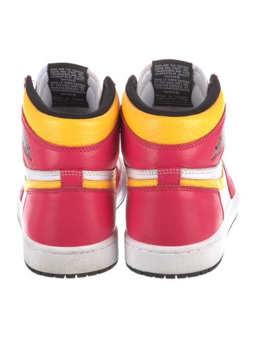 Jordan 1 Retro High OG Light Fusion Red Sneakers