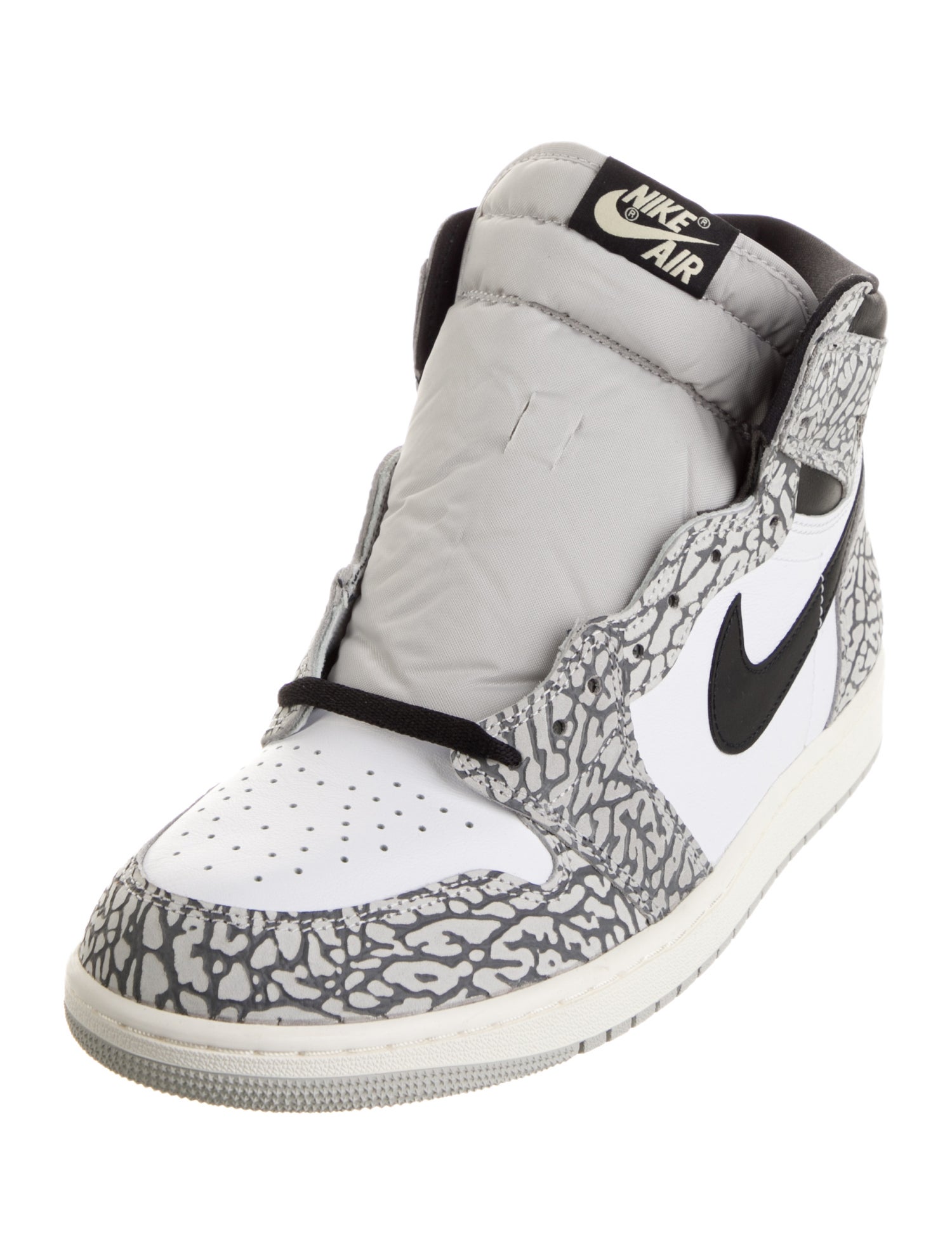 Jordan Leather Printed Sneakers