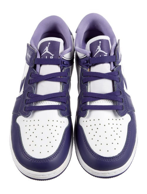 Jordan Kids' 1 Low FlyEase 'Sky J Purple' Sneakers
