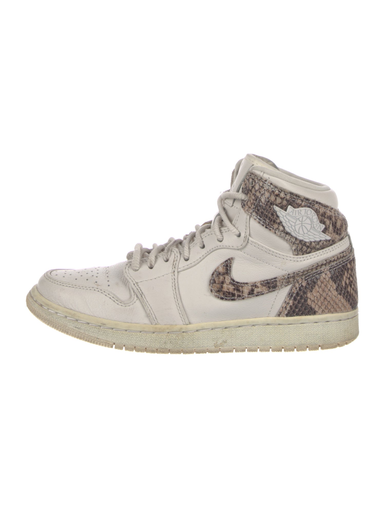 Jordan Leather Animal Print Sneakers