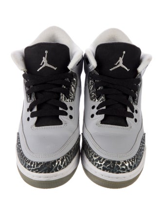 Jordan Boys' 3 Retro Wolf Grey Sneakers