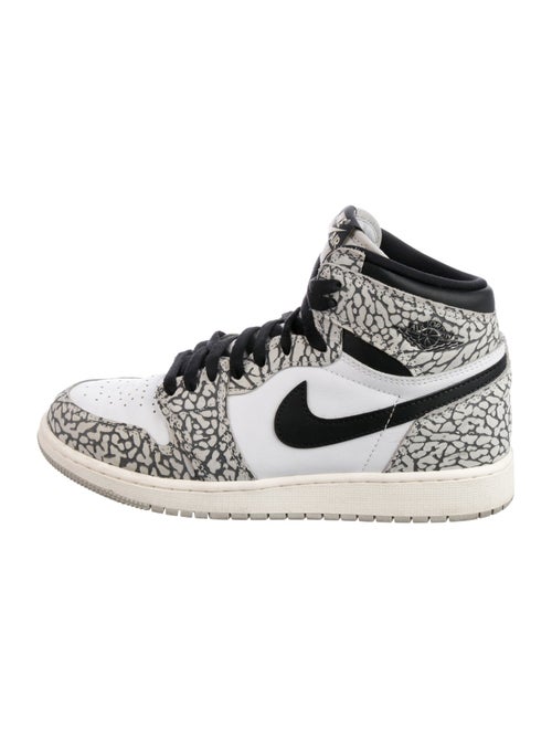 Jordan 1 Retro OG GS 'White Cement' High Sneaker