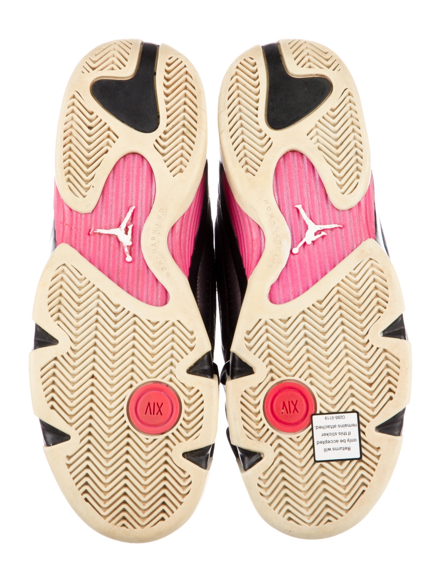 Jordan Girls Leather High Top Sneaker