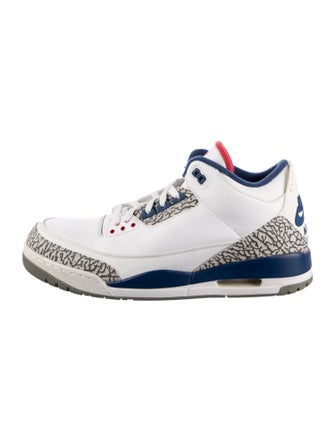 Jordan 3 Retro OG 'True Blue' Athletic Sneakers