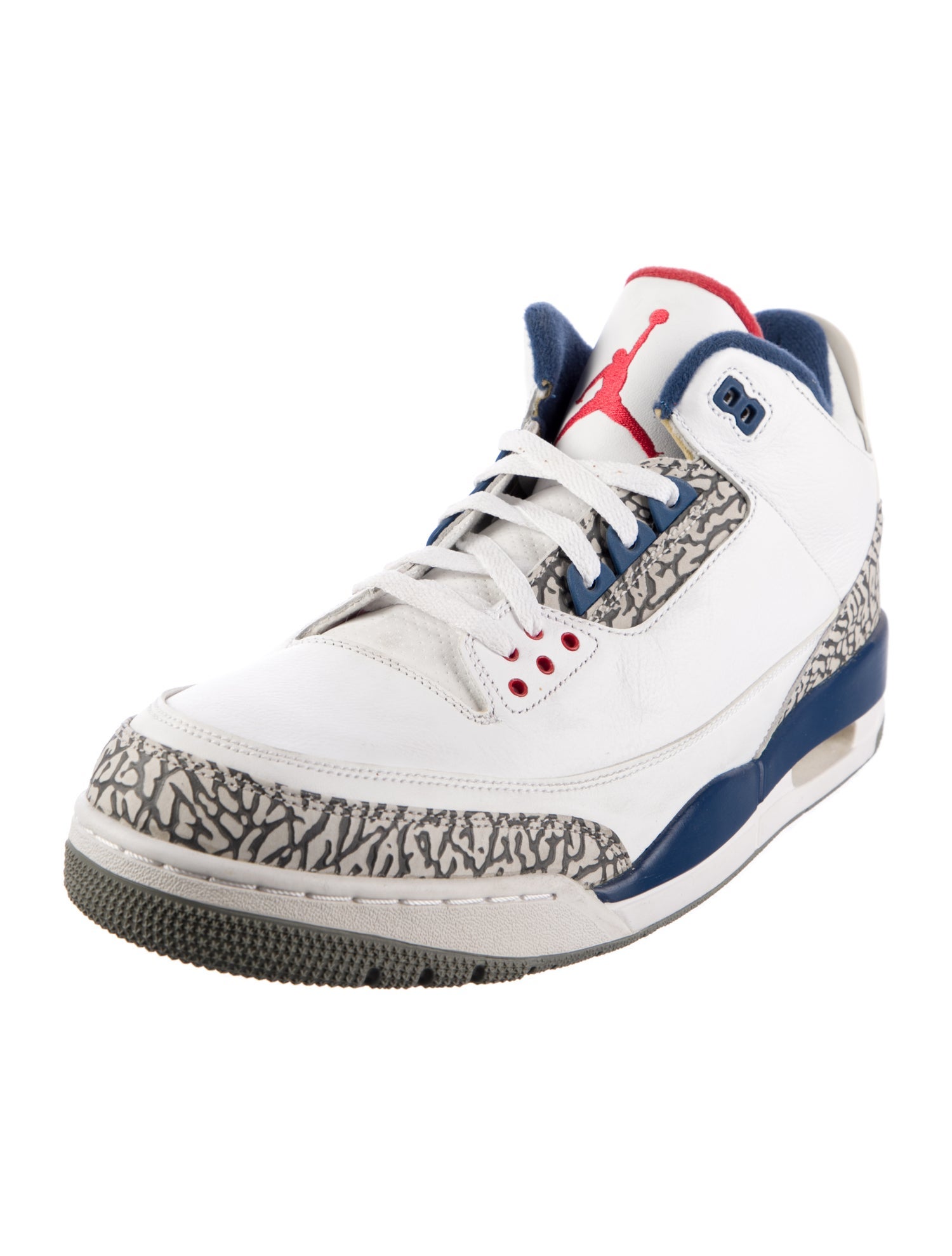 Jordan 3 Retro OG 'True Blue' Athletic Sneakers