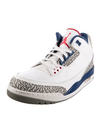 Jordan 3 Retro OG 'True Blue' Athletic Sneakers