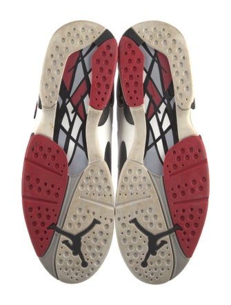 Jordan Leather Printed Sneakers