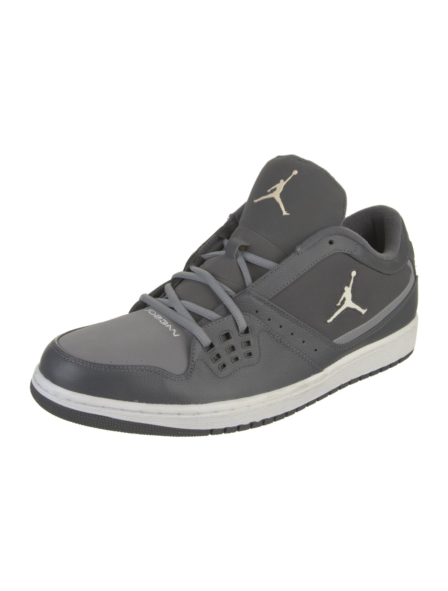 Jordan Leather Graphic Print Sneakers